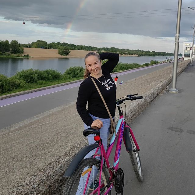 ekaterina_p0l0vinka в LOOKY. . Велопрогулка с любим...