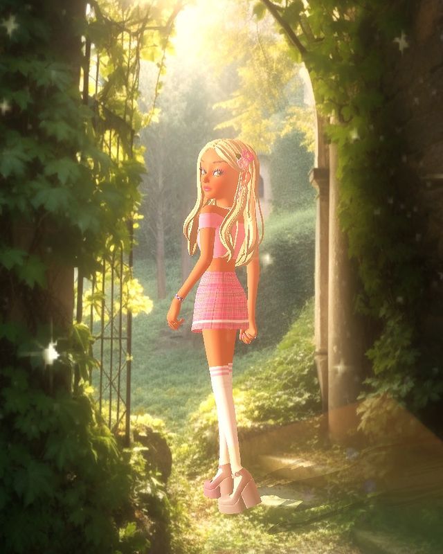 annie_zep1 в LOOKY. ##zepeto,#zepetophoto. A door in the forest...