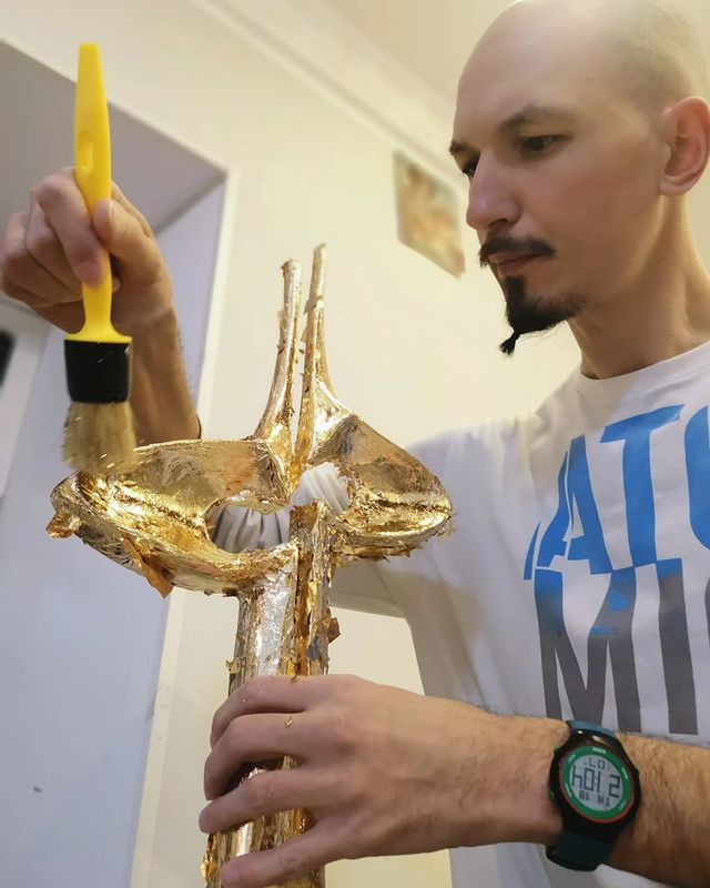 anton_sol_art в LOOKY. #тайнытворческого,#гипсовыепанно,#нанесение,#патина,#искусство,#обработка,#детали,#уникальность,#текстура,#красота. ✨ ПОДЕЛЮСЬ ТАЙНАМИ Т...