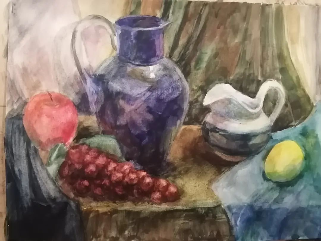 #натюрморт #акварель #живопись #painting