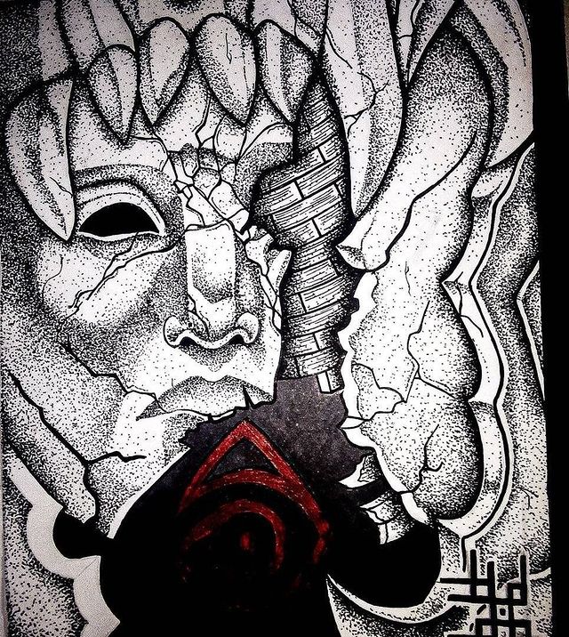 gearless_naked_boy в LOOKY. #drawings,#dessin,#illustration,#illustrationartists,#traditionalillustration,#illustrator,#artworks,#godofwar,#nft,#nftart. yosh guys 10 hours o...
