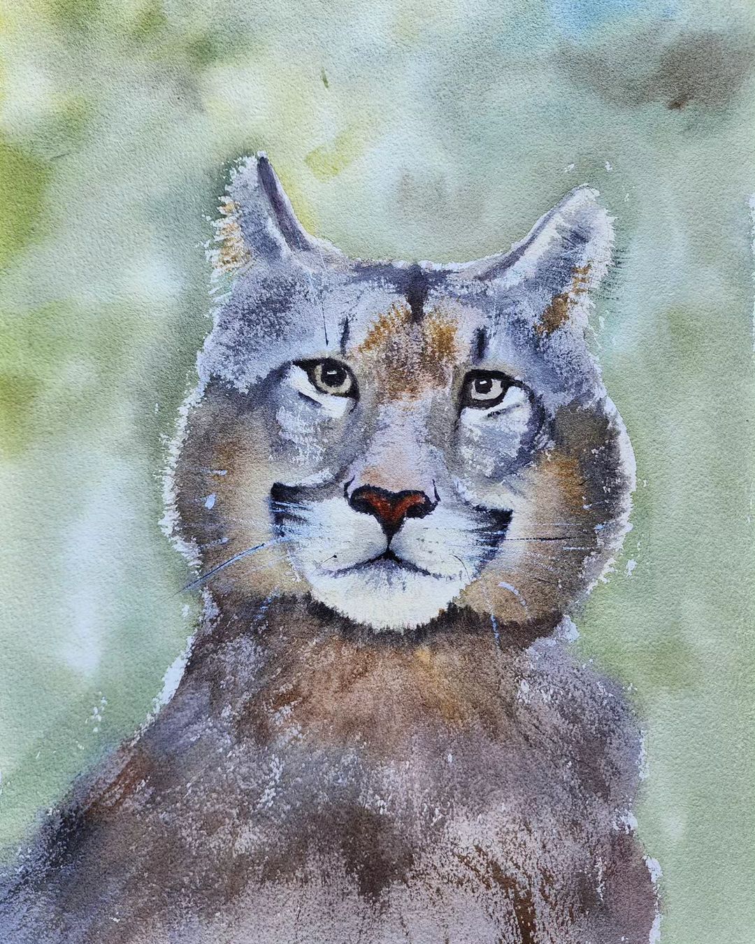 taliya_isiten в LOOKY — Самостоятельная работа для акварельного интенсива #watercolo