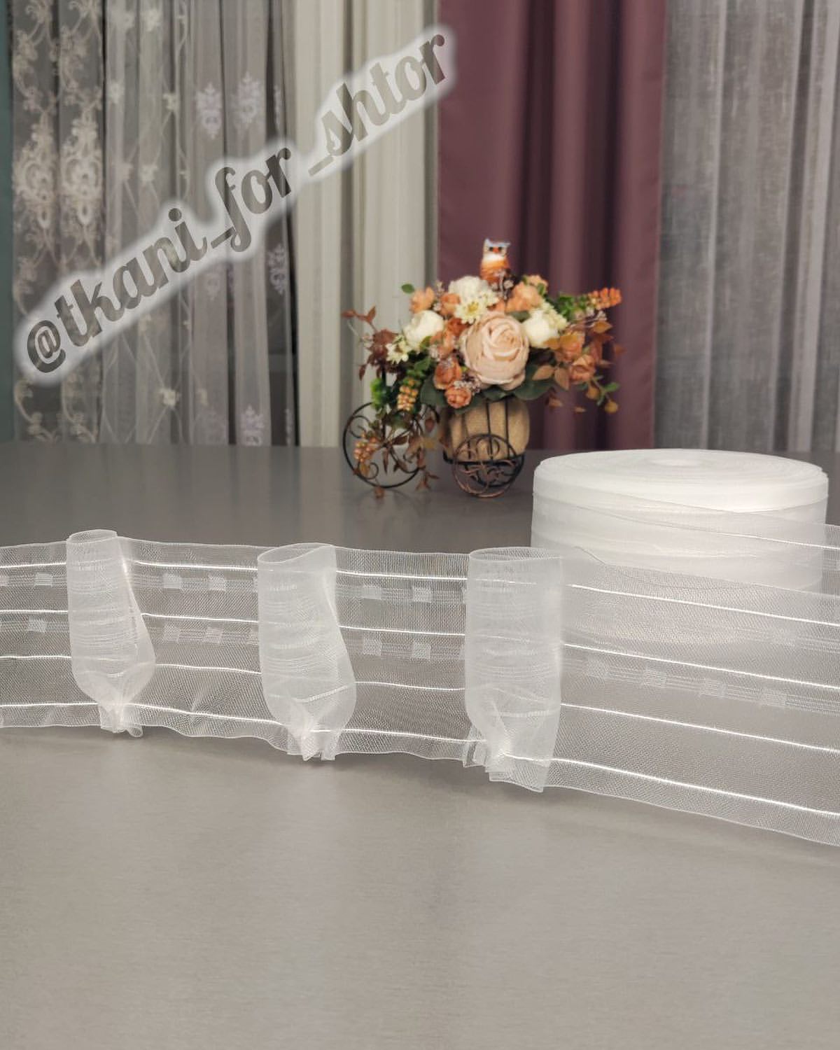 tkani_for_shtor в LOOKY. . Лента шторная "100 м...