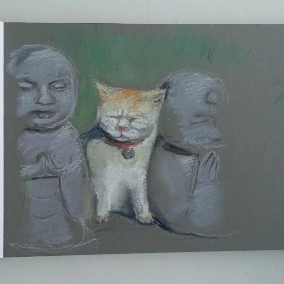 yushaart в LOOKY. #cat,#softpastel,#pastel,#drawing,#draw,#pencil,#clairefontaine,#kohinoorpastel,#derwent,#derwentpastel,#пастель,#рисунокпастелью,#рисунок,#кот,#кошки,#котики,#япония,#japanese. Мой новый аккаунт в ...