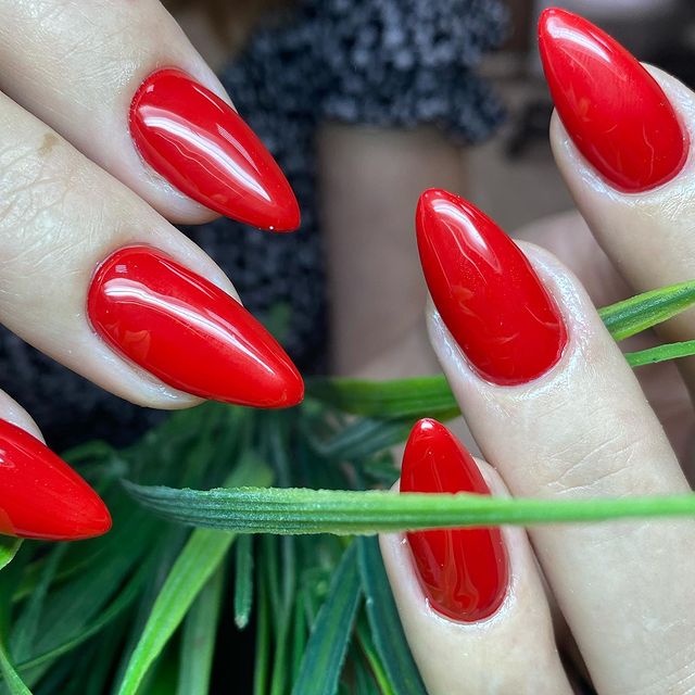 vi.ki8093_nail.tgn в LOOKY. . Красный цвет ❤️🥰