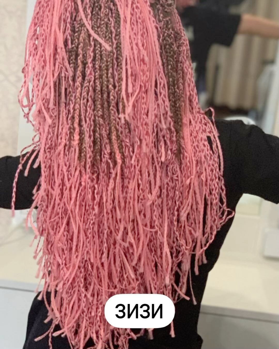 vikiafrobraids_ykt в LOOKY. #афрокосыякутск,#косыякутия. Косички Зизи плетутс...