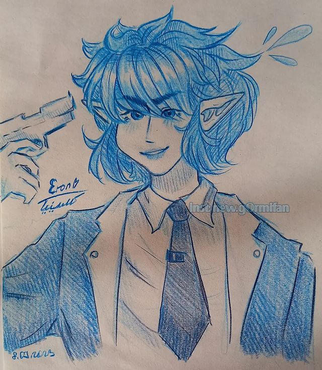 new.g0rmifan в LOOKY. #art,#artistart,#artgormiti,#gormitishow,#gormitiart,#gormiti2018,#gormiti,#pencilart,#pencil,#paper,#sketchbook,#sketch,#blue. 😱💙✨ 

#art #artist...