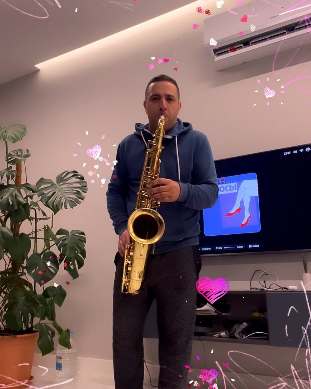 heynman в LOOKY. #saxophone. Дело было вечером. Д...