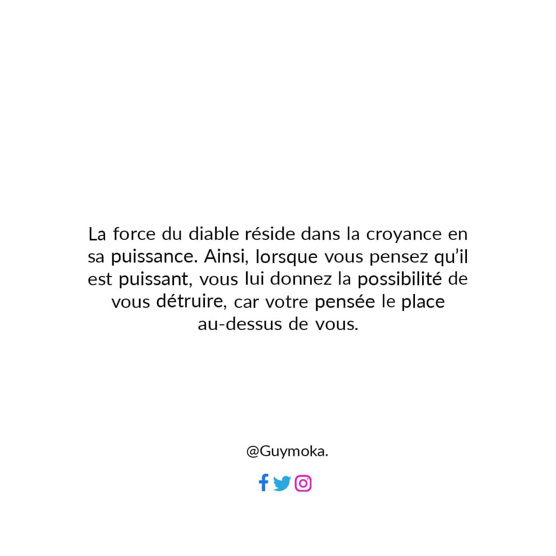 guymoka0 в LOOKY — La force du diable réside dans la croyance en sa puissance. 