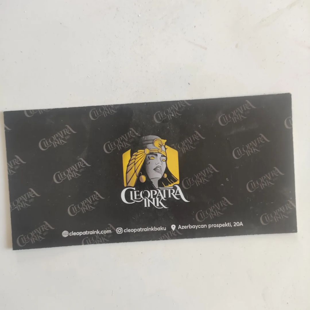 İşdə Azerbaycan nesiryatna gedende qabağıma cleopatraink vizitkasi tapdım😁🤪☺️🥹😎@cleopatrainkbaku