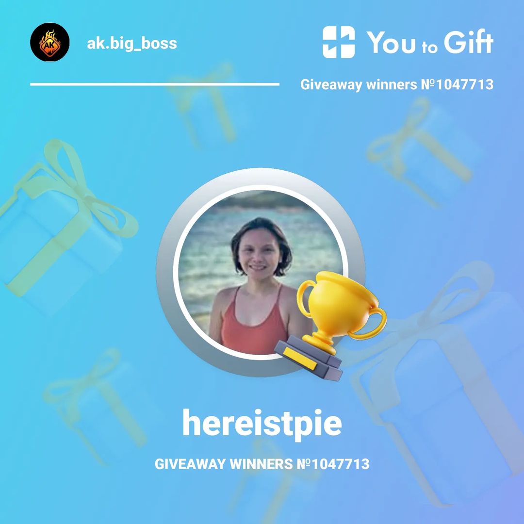 _karen_worldwide_crypto_trader в LOOKY — Congratulations @hereistpie , winner giveaway 10 entries to 