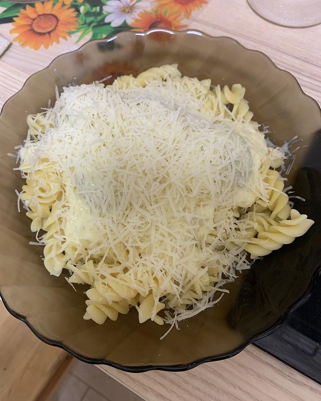 fordjik в LOOKY. #еда,#food,#праздникживота,#готовимдома,#тефтели,#соус,#карбонара,#fusilli,#фузилли. Тефтели с соусом кар...
