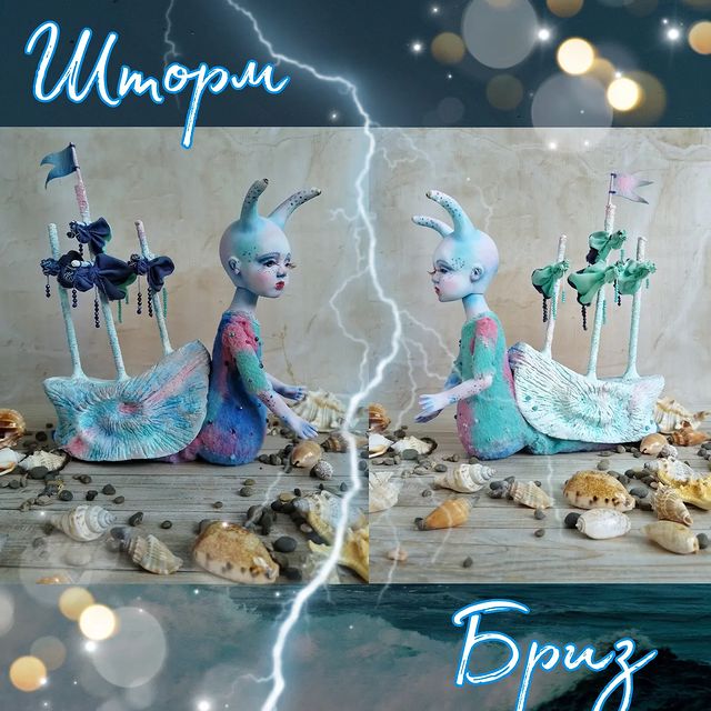 belo4ka.sveta в LOOKY. . Двухцветные сине-бир...
