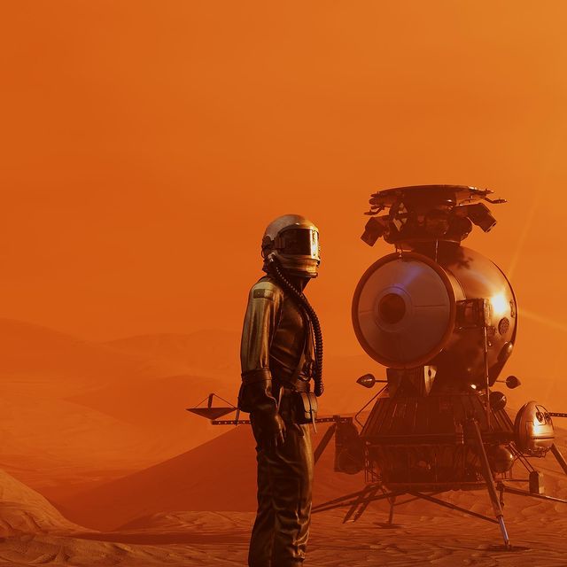 yaroslav.losereasp в LOOKY. #cinema4d,#styleframe,#motiongraphics,#motiondesign. the first on mars #c...