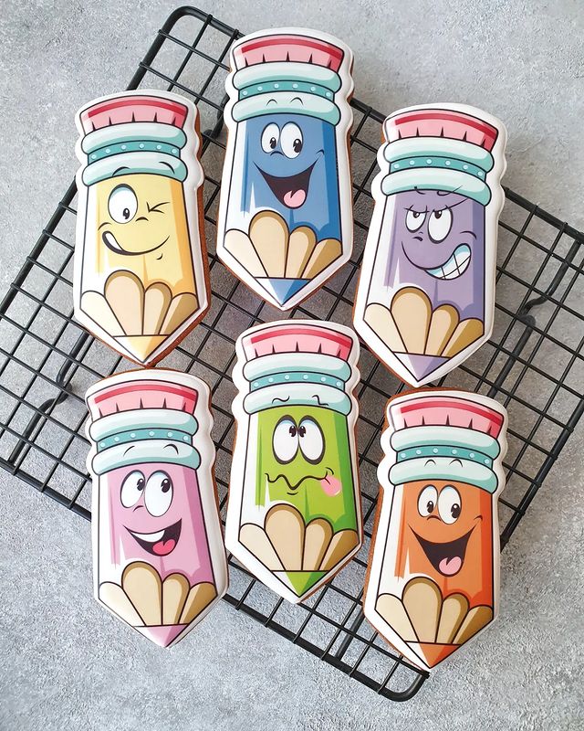 sladkoe_msk в LOOKY. #пряникина1сентября,#пряникибирюлево,#пряниккарандаш,#пряникимосква. Весёлые карандашики ...