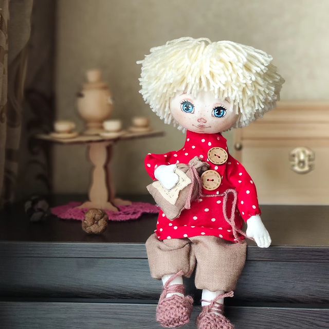 lysova_dolls в LOOKY. . Домовёнок 28 см. Обе...