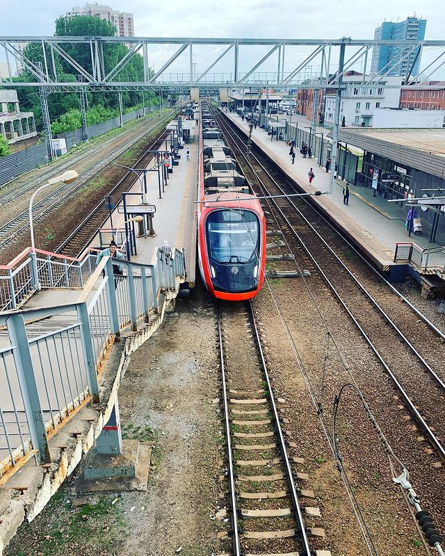 fordjik в LOOKY. #ржд,#поезд,#train,#мцд. Электричка на Москву...