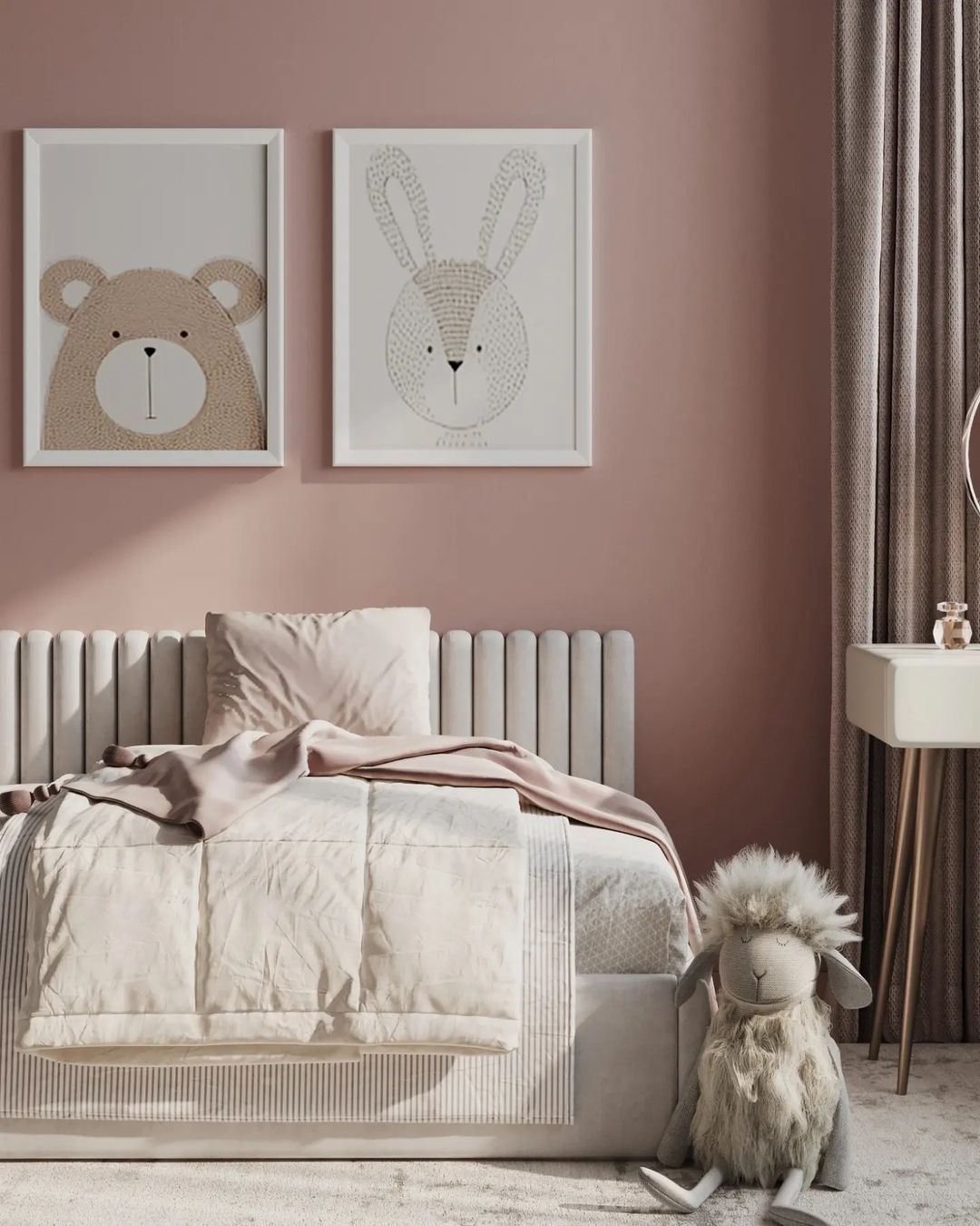 • PRIVATE HOME • in minimalism 
 
Childroom | Part 2 

В прошлом посте мы писали о том, что не рекомендуем делать тематические детские. 

К этому относится:
• Дизайн и оформление под любимый мультик, сказочную тематику или узконаправленные интересы ребенка (комната принцессы, маленький гонщик и прочее)
• Использование слишком "детской" цветовой гаммы (кричаще розовые, голубые или сильно яркие цвета)
• "Игрушечная" детская мебель (в виде машинок, домиков и т.д.).

Ребенку до определенного возраста будет очень нравится и приятно находится в таких красивых сказочных детских, но потом практически все наполнение, а то и отделка, будет подлежать переделке и замене, что не совсем благоприятно скажется на бюджете семьи.
Если рассматривать частный дом с множеством комнат, где такие детские комнаты могут использоваться как гостевые для детей или для своих будущих детей - это имеет смысл. В частных же квартирах, обычно, не так много места и, зачастую, такие помещения переоборудываются под подростковые/взрослые комнаты или кабинеты. Нам кажется, что юноше чуть старше подросткового возраста будет не совсем комфортно приводить друзей в комнату с машинками или самураями, а девушкам - в комнату с розовыми пони, стенами и куколками.

Поэтому мы рекомендуем подумать над этим вопросом заранее и сделать детскую комнату на вырост:
• Использовать максимально светлые и нейтральные цвета и оттенки в помещениях, без привязки к половой принадлежности ребенка;
• Вместо детской кровати использовать качественный раскладной диван или же кровать. Таким образом будет легче переоборудовать помещение и "завязать" все элементы;
• Использовать максимально простую и универсальную мебель;

Какая же это детская? А тут и есть главный момент. Чтобы комната ассоциировалась с детской - можно достать любимые игрушки, статуэтки и прочий декор, которым ребенок будет пользоваться в период своего взросления. У ребенка будут меняться интересы и предпочтения - вы заменяете одни предметы и декор другими и это не отразится на основном помещении. Ребенок вырастет и все игрушки уберутся - вместо них будет стоять что-то другое и это сделать гораздо проще, чем полностью менять мебель или даже делать повторный ремонт.