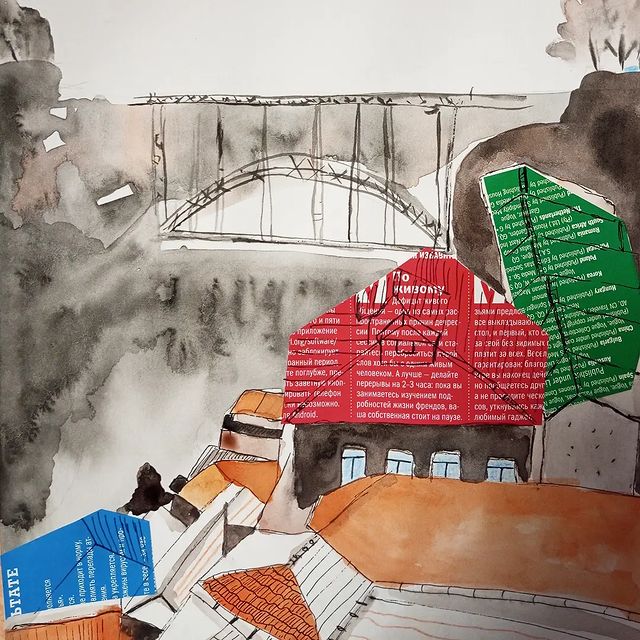 бумажка к бумажке в LOOKY. #art,#collageart,#painting,#paintings,#collage,#искусство,#рисунок,#рисование,#коллаж,#творчество,#наив,#примитив. ⠀⠀
⠀

⠀

⠀
#art #col...