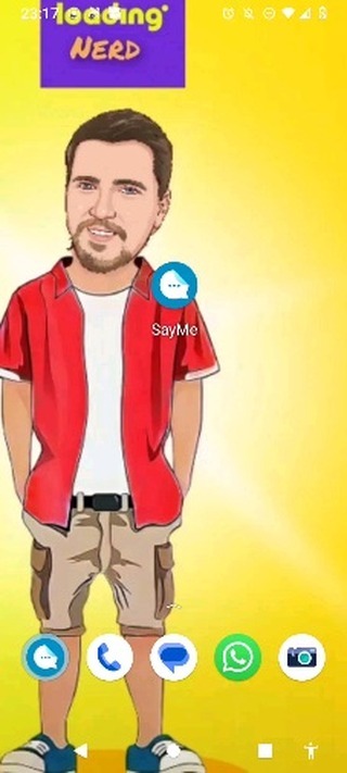 loading_nerd в LOOKY. . SayMe Messenger atua...