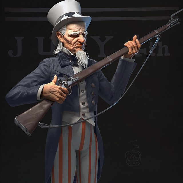 walent_art в LOOKY. #leyendecker,#characters,#instaart,#people,#3d,#3dart,#sculpt,#zbrush,#blender. July 4th.

My person...