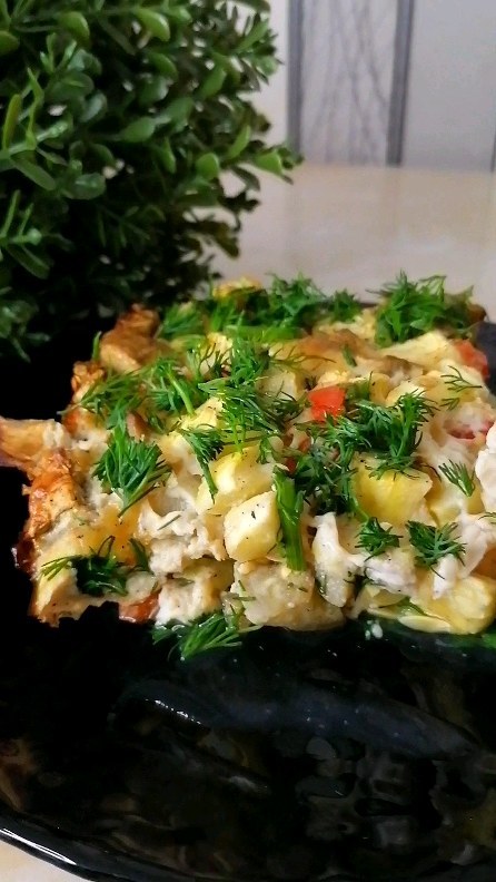 katyushka071 в LOOKY. #вкусно,#запеканка,#овощи,#кабачок,#баклажан,#яйца,#сыр. СЫРНАЯ ЗАПЕКАНКА С О...