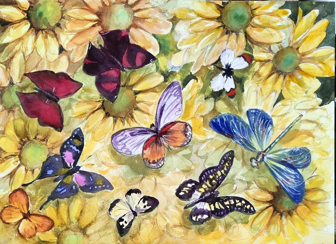 art_irasokolova в LOOKY — Бабочки прилетели. 🦋