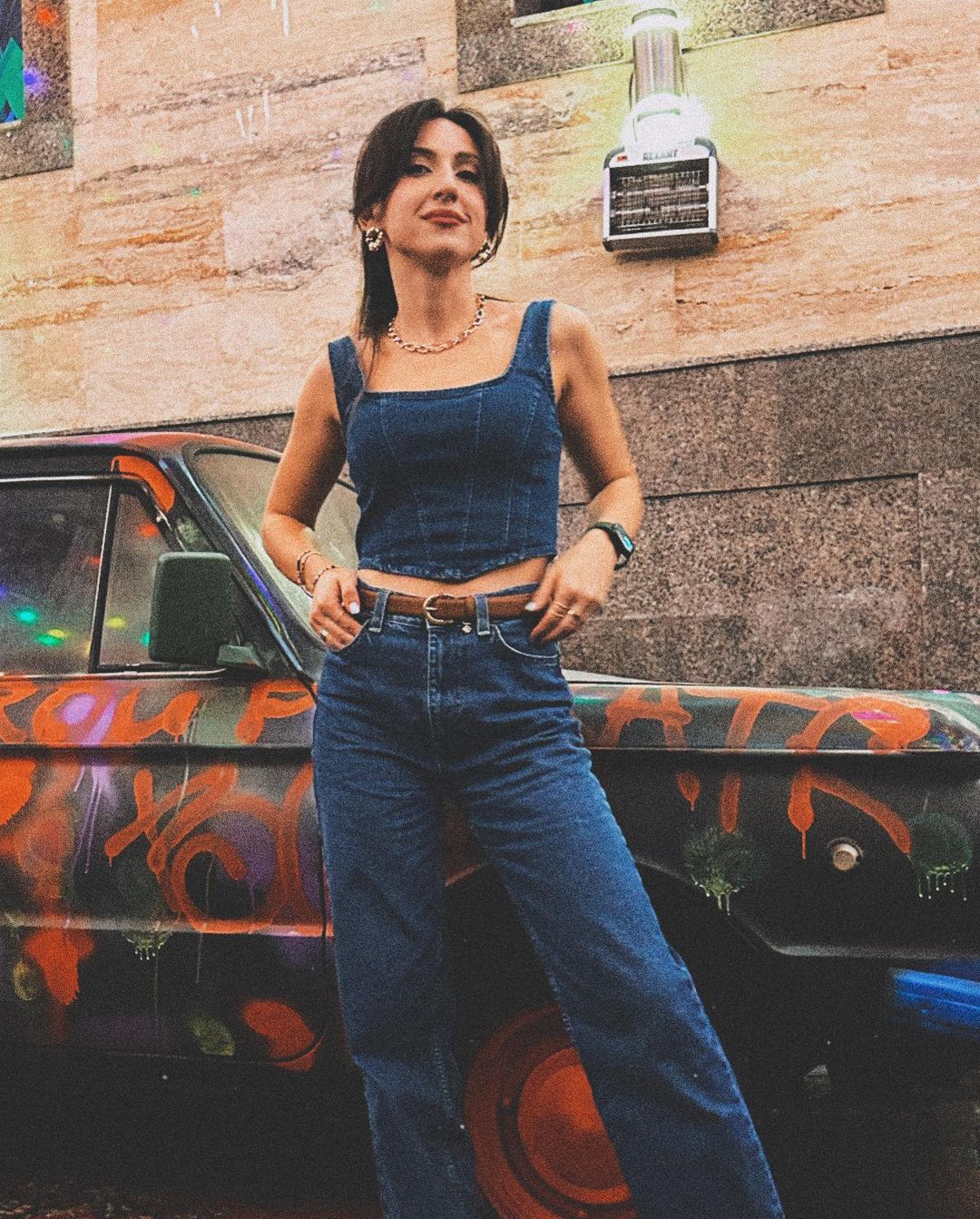 veronikaart in LOOKY. . Denim vibe ✌🏻
