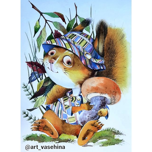 art_vasehina в LOOKY. #иллюстраторы,#иллюстрация,#иллюстрацияназаказ,#иллюстрациядлядетей,#акварельнапродажу,#акварель,#акварельнаяоткрытка,#акварельнаяиллюстрация. #иллюстраторы #иллюс...