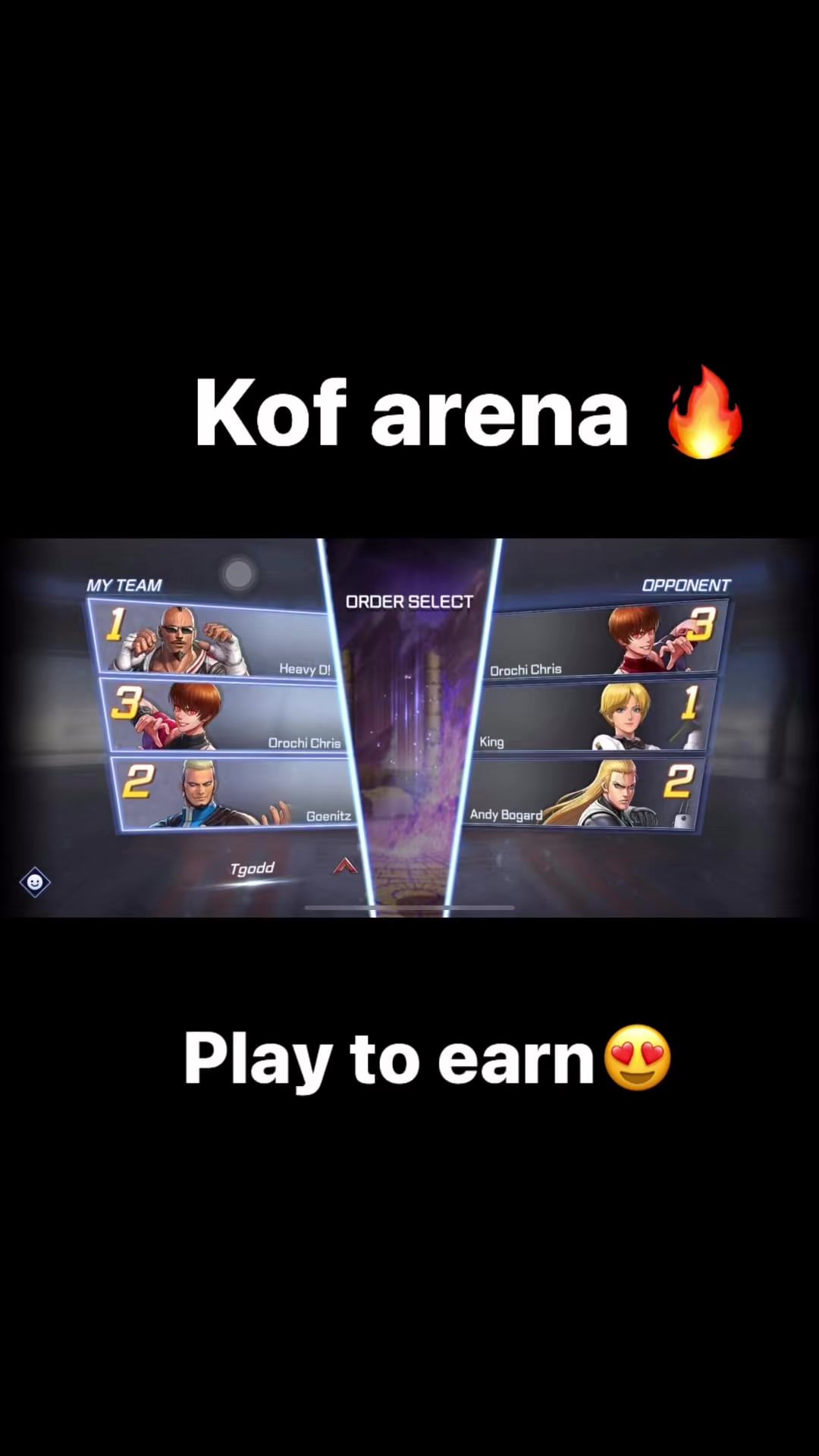 meash_ishshrestha в LOOKY. #gaming,#kofarena,#p2e,#shorts. Kof arena 🔥best fig...