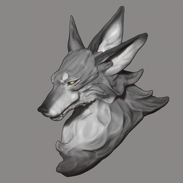 inkly_3d в LOOKY. #speedsculpt,#speedsculpting,#3dmodel,#3dart,#3dmodelling,#3dartist,#zbrushmodel,#3dgraphics,#zbrushart,#zbrush,#wolf. Примерно раз в год п...