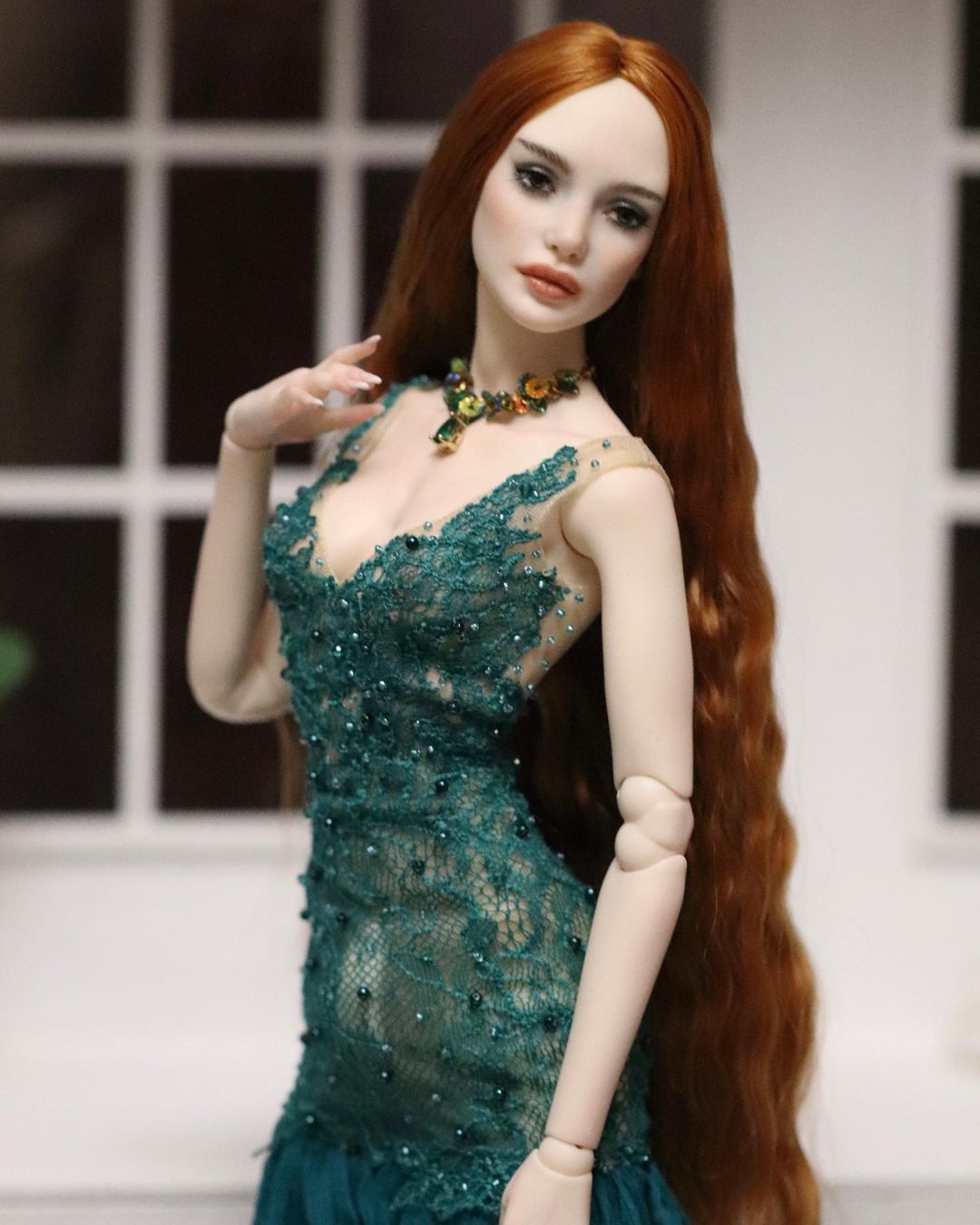 irina1172 в LOOKY — Сирен от  @eslynsdolls наряд  @annafashiondoll парик @bjdart