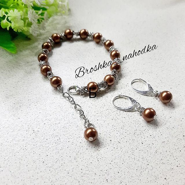 broshka_nahodka в LOOKY. . Комплект браслет и с...