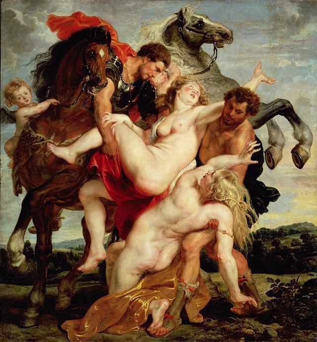kathie_artstyle в LOOKY. #Rubens,#therapeofthedaughtersofleucippus,#mysteriesofart,#genius,#symbol,#art,#instagram. 🌟 Rape of the Daugt...