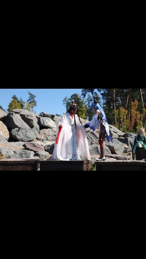 horomi0512 в LOOKY. #наследныйпринц,#ганьюй,#селянькосплей,#ганьюйкосплей,#xielian,#xieliancosplay,#heavenofficialsblessing,#genshinimpact,#паркмалевича. У нас на съёмке не б...