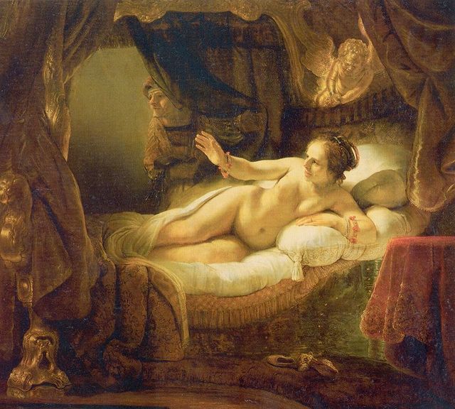kathie_artstyle в LOOKY. #art,#danae,#secrets,#painting,#rembrandt,#instagram,#zeus,#mith. ✨🔱 Danaë Rembrandt,...