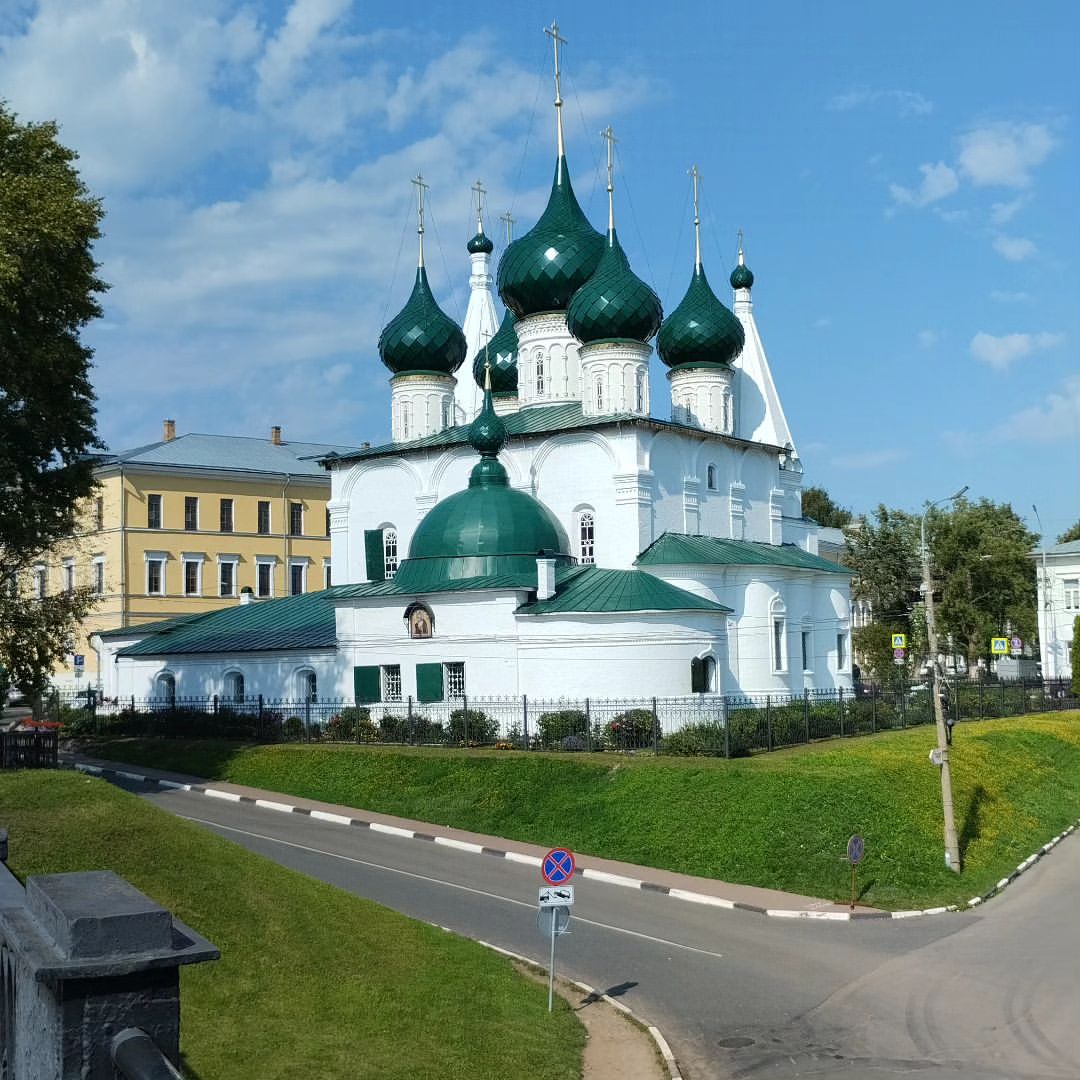 Ярославль, Церковь Спаса на городу. #ярославль #ярославскаяобласть #россия #православие #золотоекольцороссии