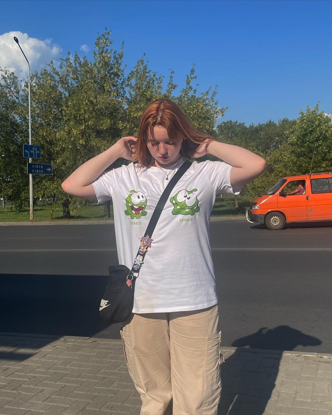 wirsforu in LOOKY. . Аня майку подогнала ...