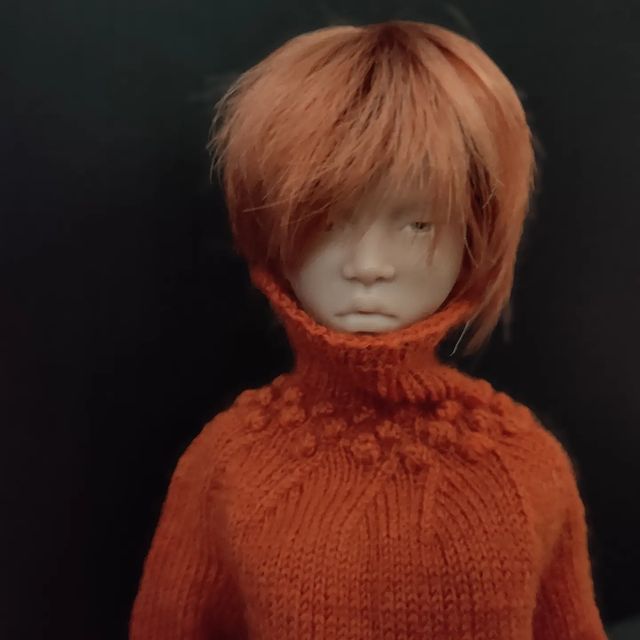 manishma.jpg в LOOKY. #игравкуклы,#dart_dolls,#dollstagram,#mydollcollection,#рыжая,#моикукложители,#мояколлекциякукол,#бжд,#авторскаяшарнирнаякукла. Во-первых, она живая...