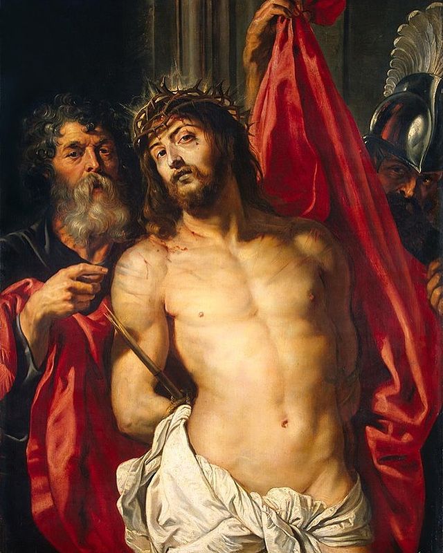 kathie_artstyle в LOOKY. #rubens,#art,#artist,#hermitage,#museums,#christ,#religion. Christ in the Crown ...