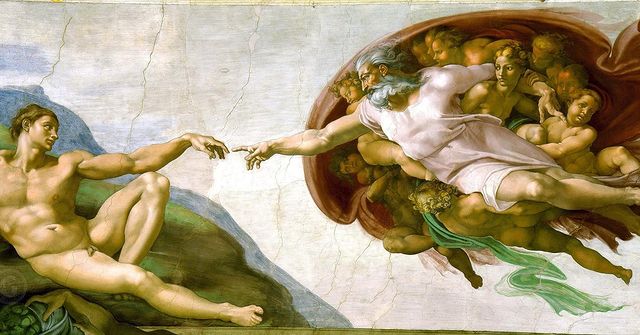 kathie_artstyle в LOOKY. #art,#creation,#michelangelo,#symbols,#beauty,#instagram,#fresco,#secretsdeparis. 🖌️ The Creation of ...