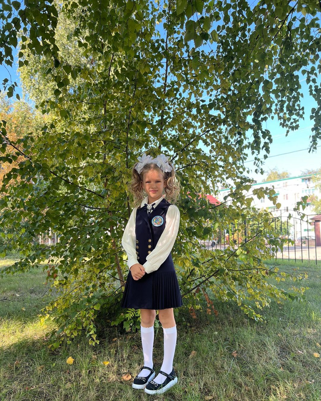 Первый раз в первый класс ! 📚🎓🏫