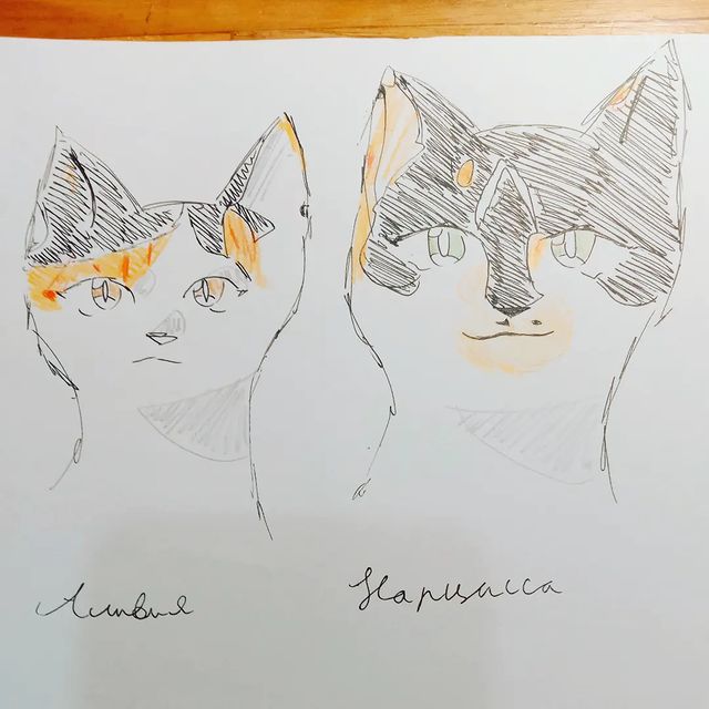 m.a.y.a._art._ в LOOKY. #арт,#аниме,#кошки,#рисуноккарандашом,#рисунок,#манга,#art,#catart,#cats,#mayasedletskayaart,#manga,#anime. Мои кошки в стиле ма...