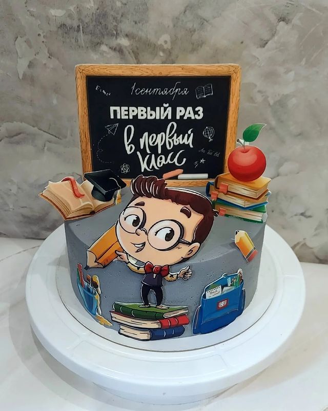 anytka.74 в LOOKY. #тортчелябинск,#1сентября,#тортназаказ. Тортик первоклассник...