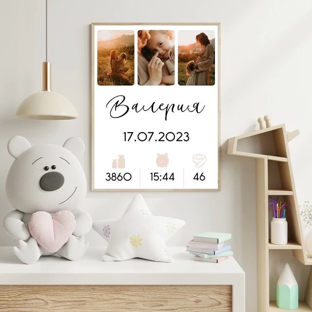 metrika_laim в LOOKY. . Детская метрика с фо...