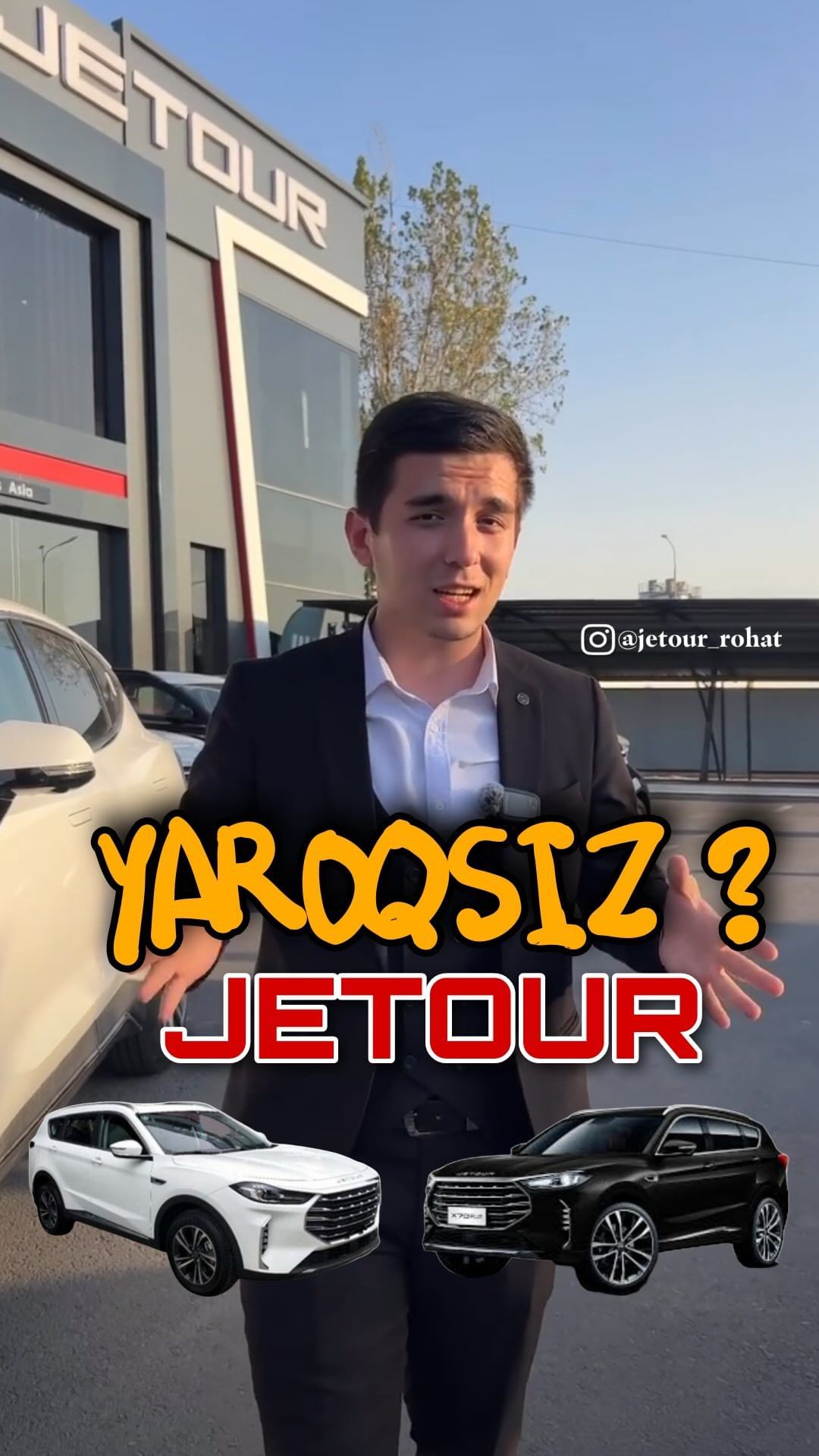 🔹Kamol Azamatov🔹 в LOOKY. #jetourrohat,#jetourx70plus,#jetour,#rasmiydiler,#officialdiler,#uzbekistan,#tashkent,#rohat,#reels,#instagram,#trend. 🔥 Navbatdagi xarido...
