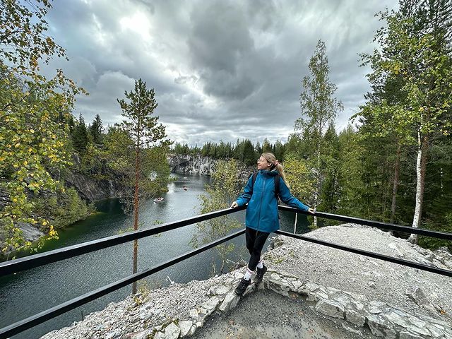 masha_zelenkova в LOOKY. . Мраморные скалы 💙