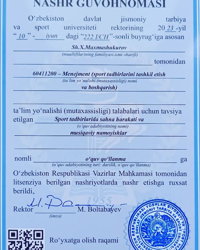 sherzod_maxmashukurov в LOOKY. . 3 yillik Pedagoglik ...