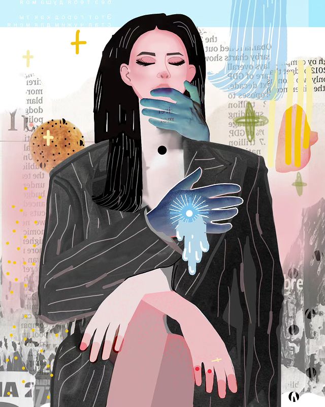 gatsakalla в LOOKY. #,#чернаялуна,#агатакристи,#коллаж,#collage,#digitalart,#illustration,#art,#photocollages,#photocollageart. # 3 
🎶 Я же своей р...
