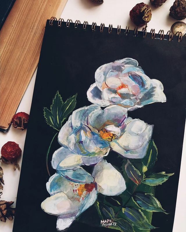 marianchecraft в LOOKY. #cspcontest37,#арт,#иллюстрацияназаказ,#art,#illustration,#блогхудожника,#лето2023,#summer2023,#autumn2023,#art,#иллюстрация,#цветы,#садовыецветы,#сад,#garden,#gardenflowers,#flowerillustration. Пусть сегодня в публ...